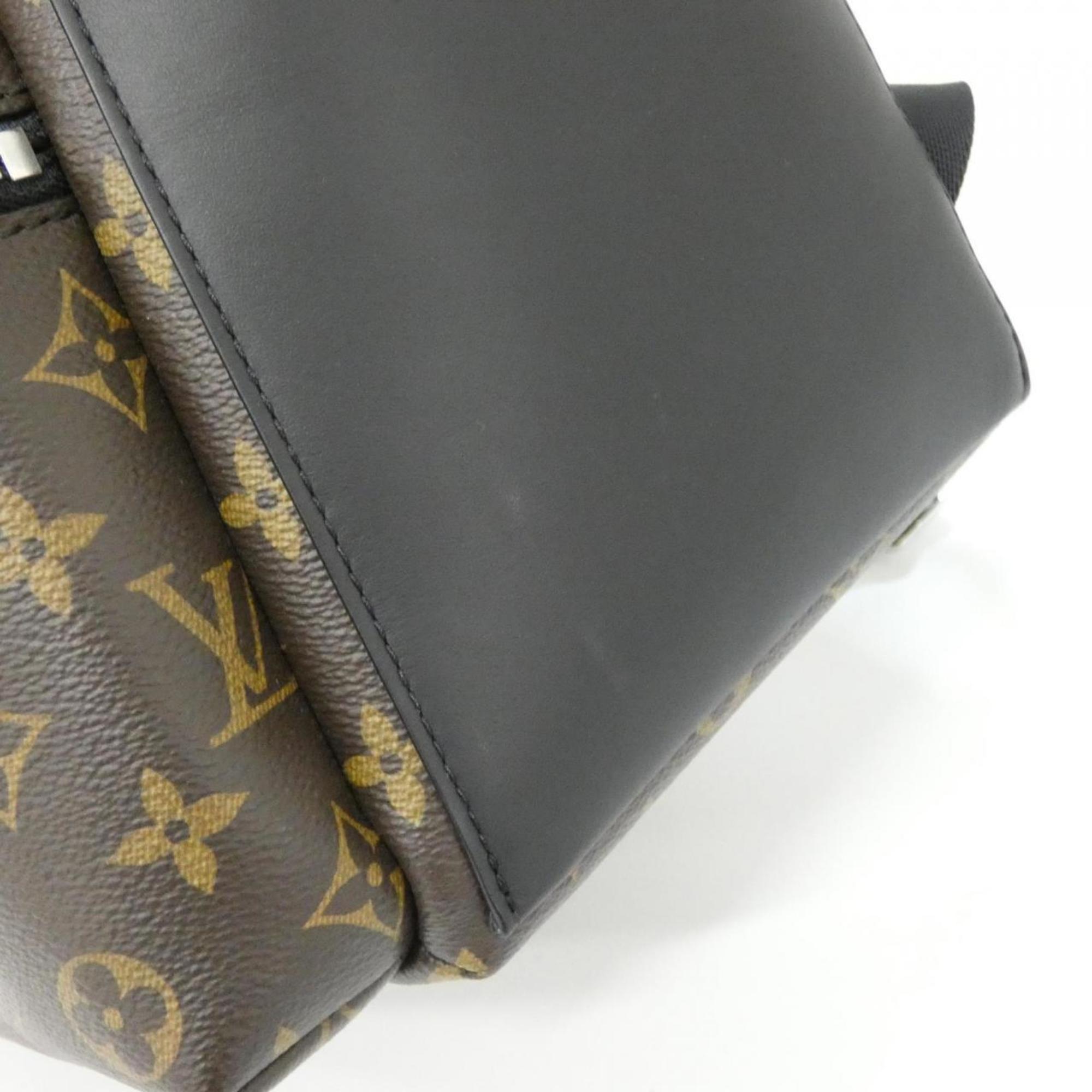 Louis Vuitton Marron Coated Canvas Backpack