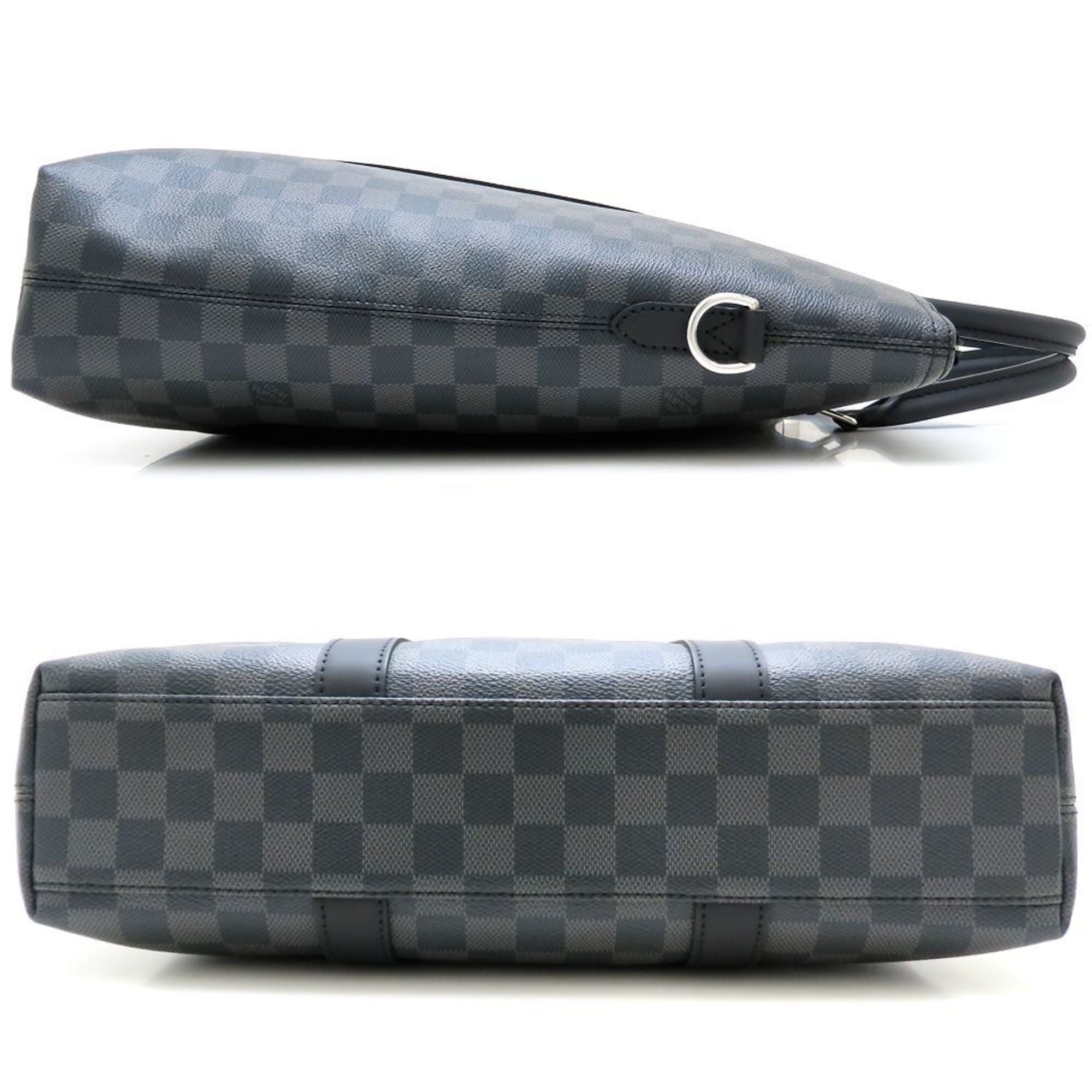 Louis Vuitton Black Damier Graphite Gray Damier Graphite Tote Bag