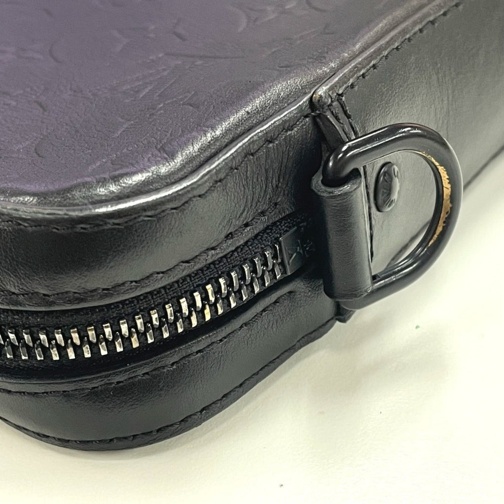 Louis Vuitton Black Monogram Shadow Shoulder Bag Sling Bag