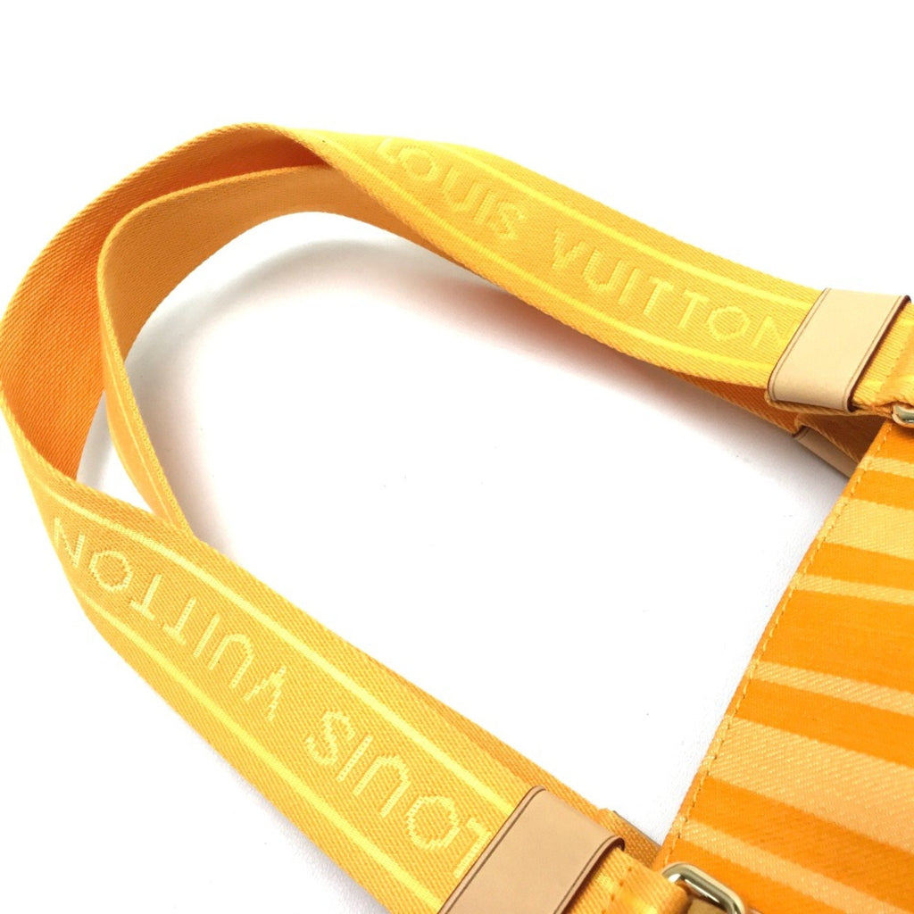 Louis Vuitton Yellow Cloth Tote Bag