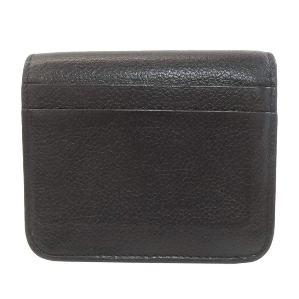 Balenciaga Black Leather Wallet (Bi-Fold)