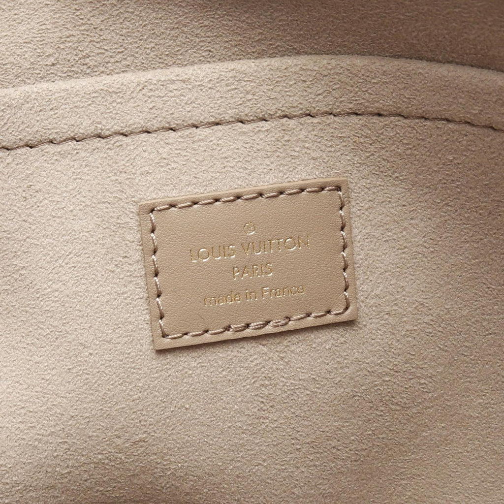 Louis Vuitton Beige Leather Handbag