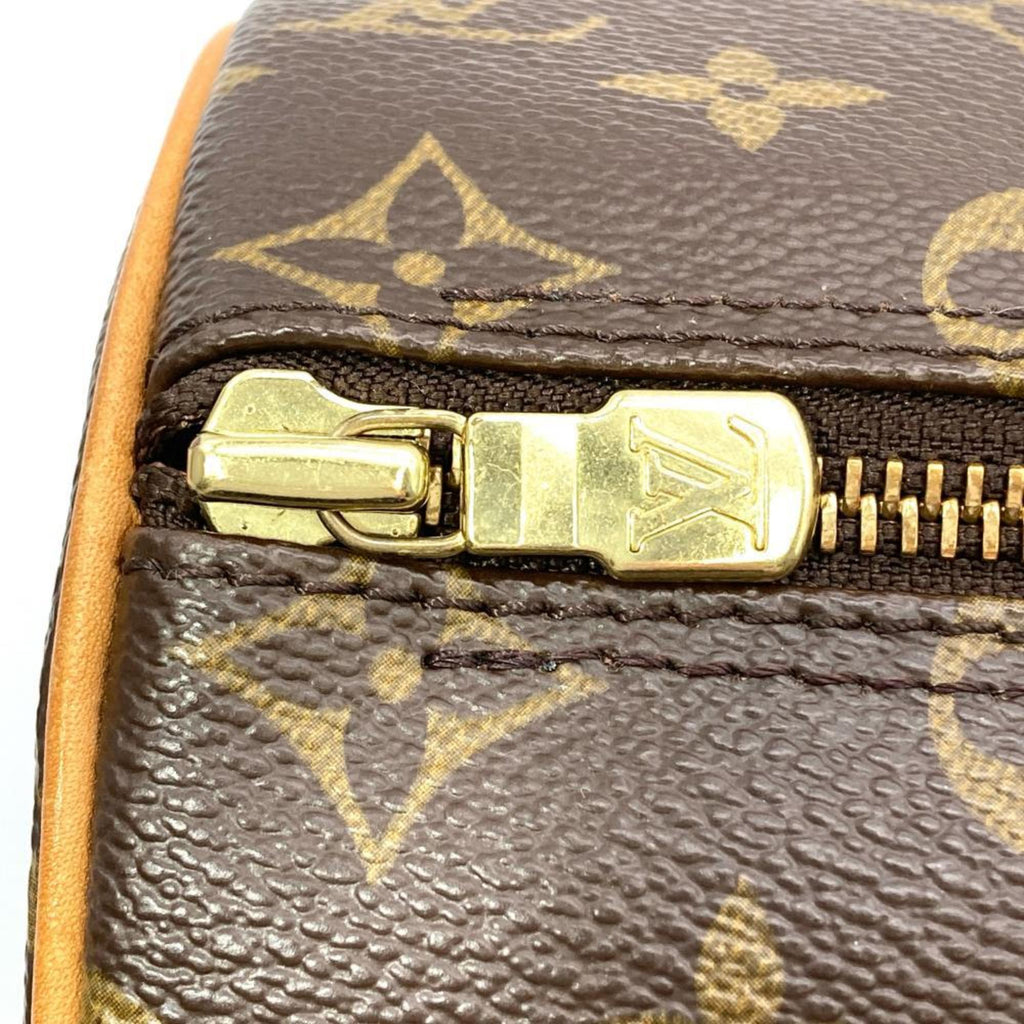 Louis Vuitton Brown Monogram Canvas Handbag