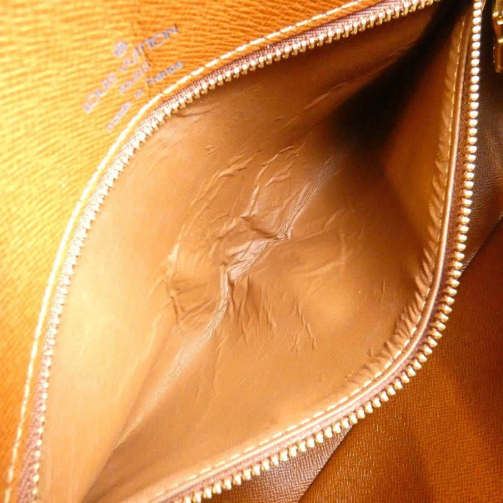 Louis Vuitton Marron Coated Canvas Shoulder Bag