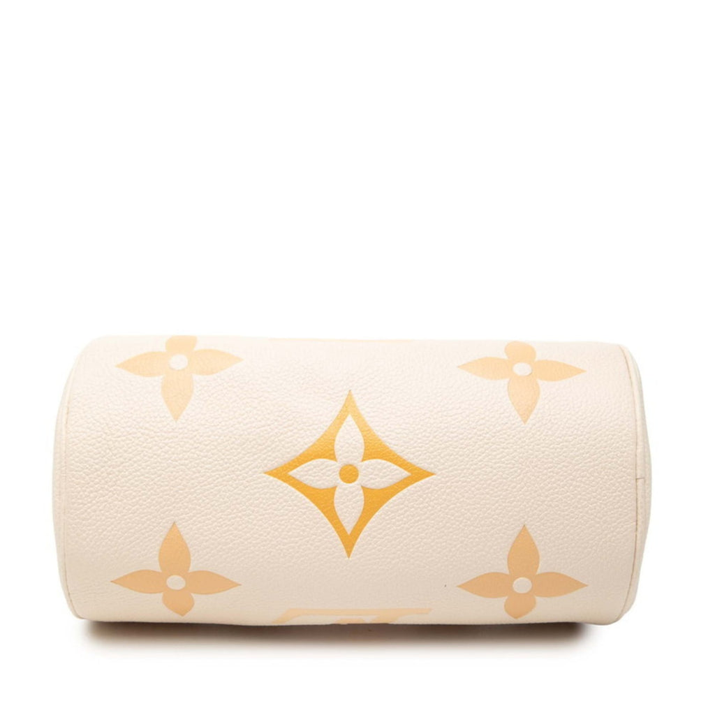 Louis Vuitton Beige Monogram Saffron Monogram Empreinte Handbag Pouch Shoulder Bag