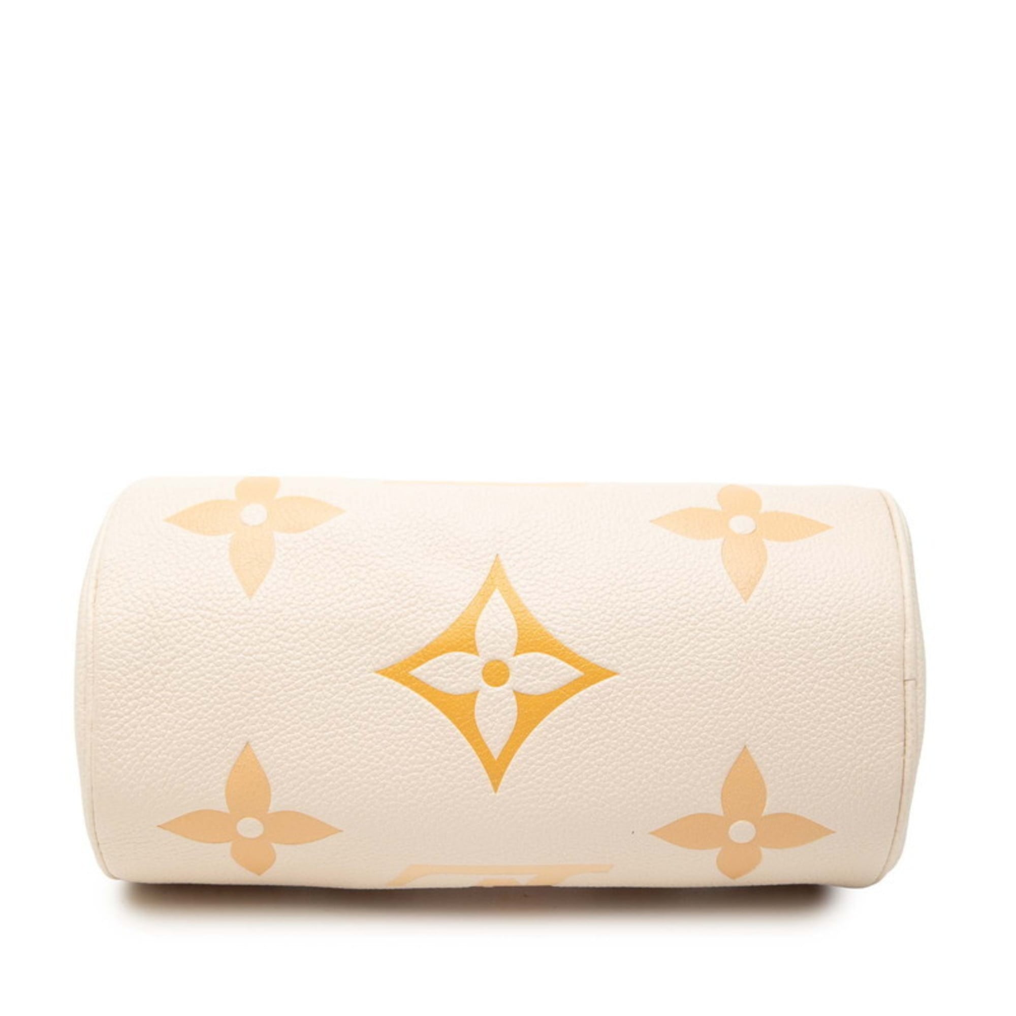 Louis Vuitton Beige Monogram Saffron Monogram Empreinte Handbag Pouch Shoulder Bag