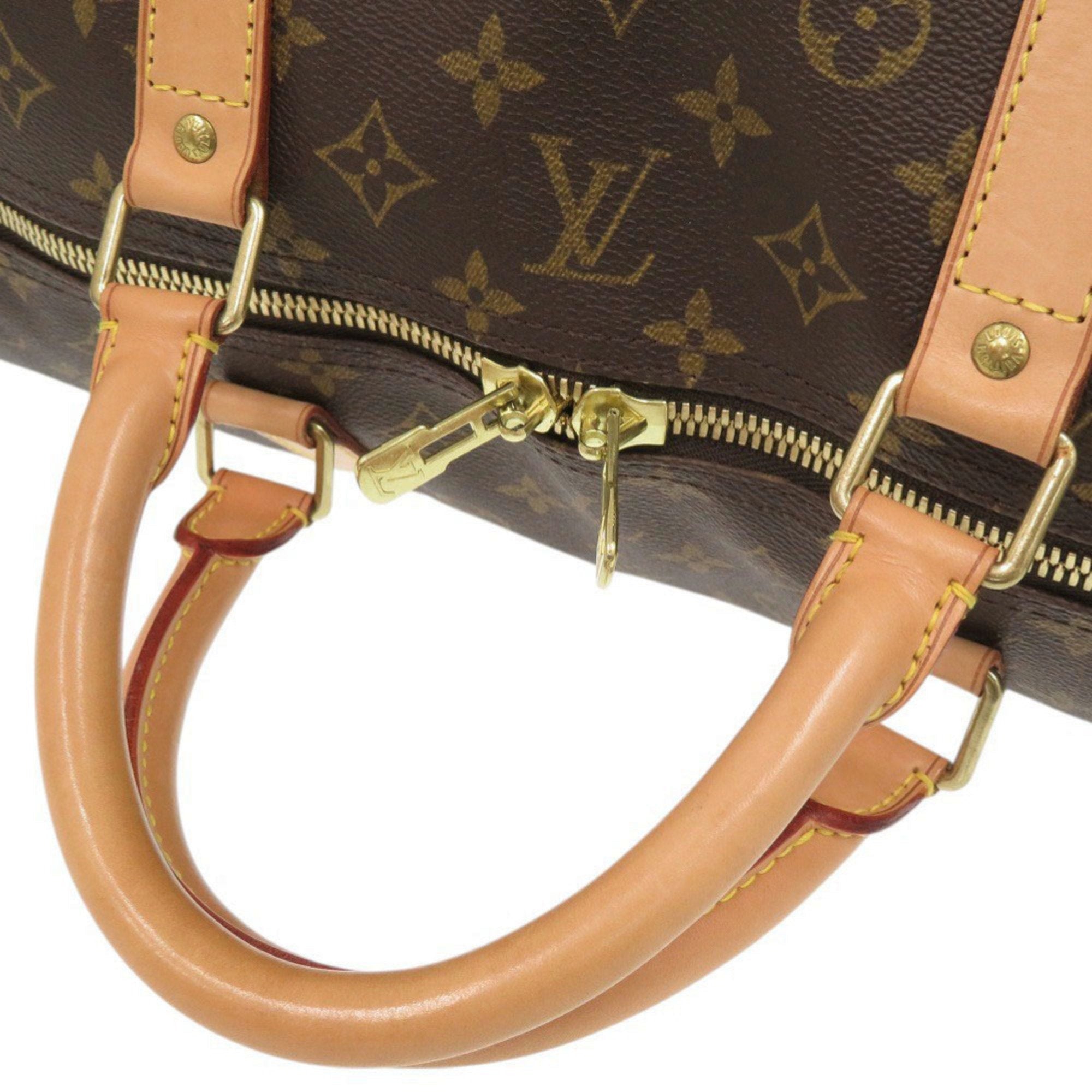 Louis Vuitton Brown Monogram Canvas Boston Bag