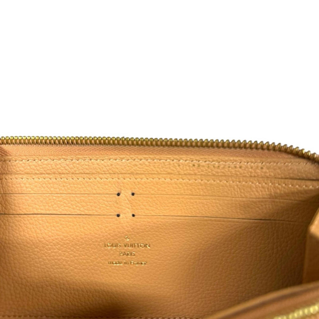 Louis Vuitton Monogram Empreinte Beige Galle Or Monogram Empreinte Coin Purse/Coin Case
