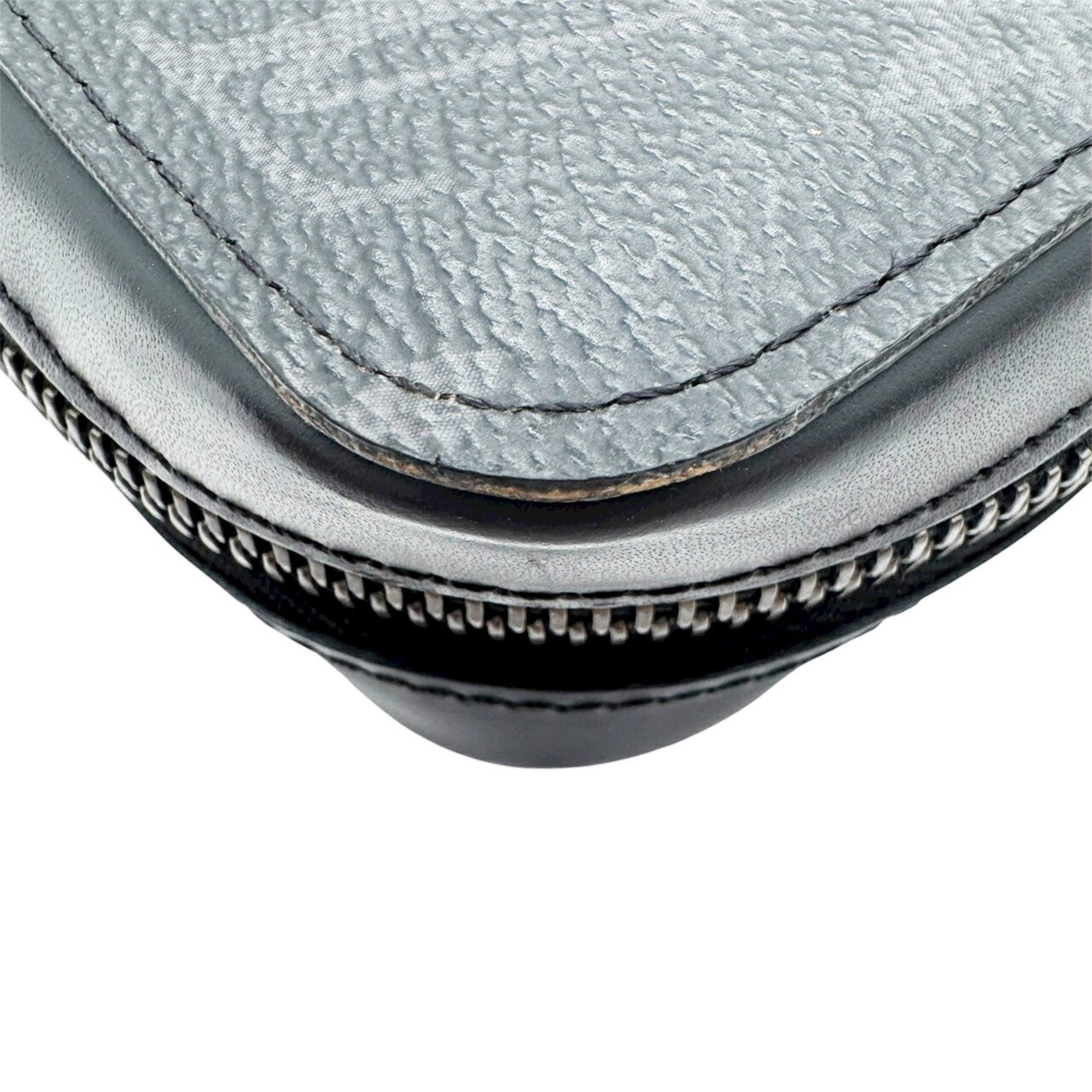 Louis Vuitton Black Gray Monogram Eclipse Monogram Eclipse Long Wallet