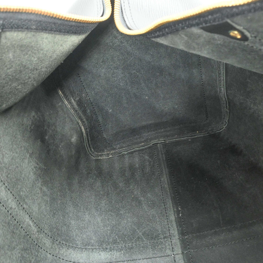 Louis Vuitton Black Epi Leather Boston Bag