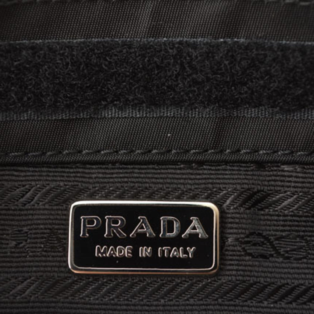 Prada Black Nylon Pouch