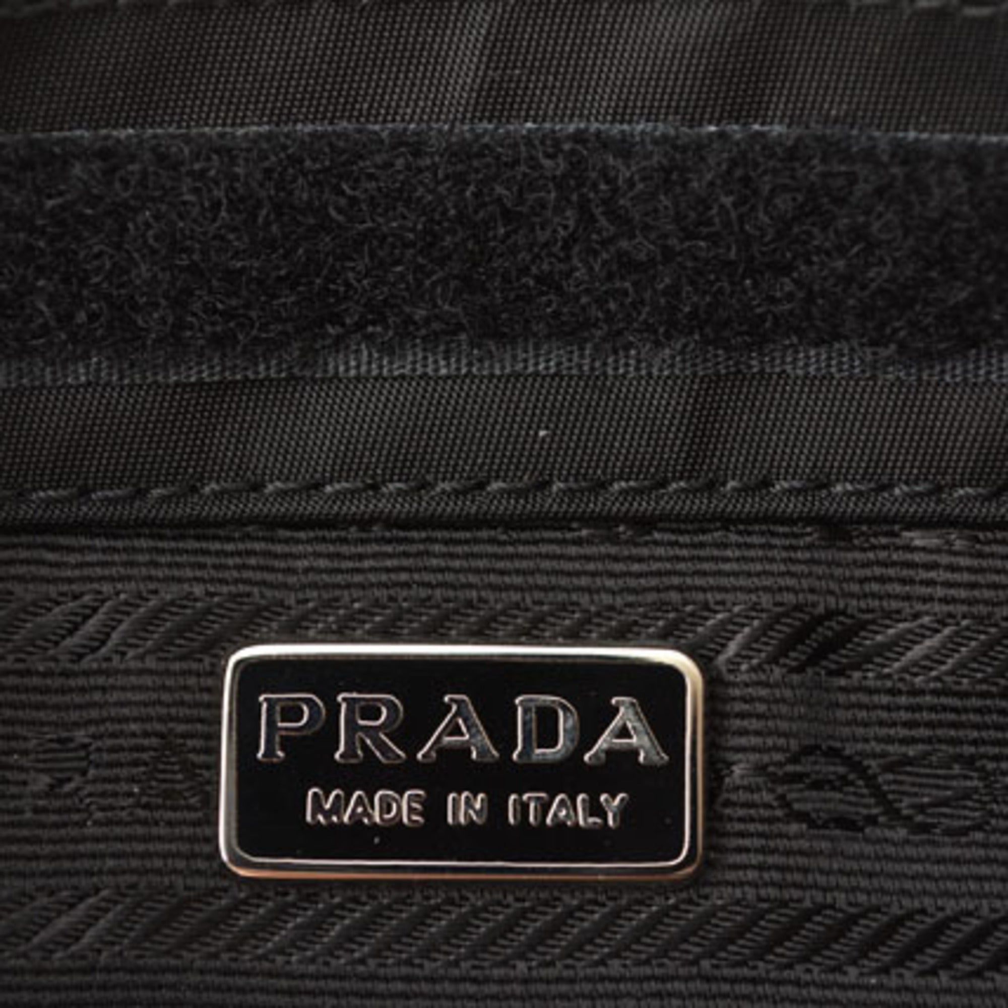 Prada Black Nylon Pouch