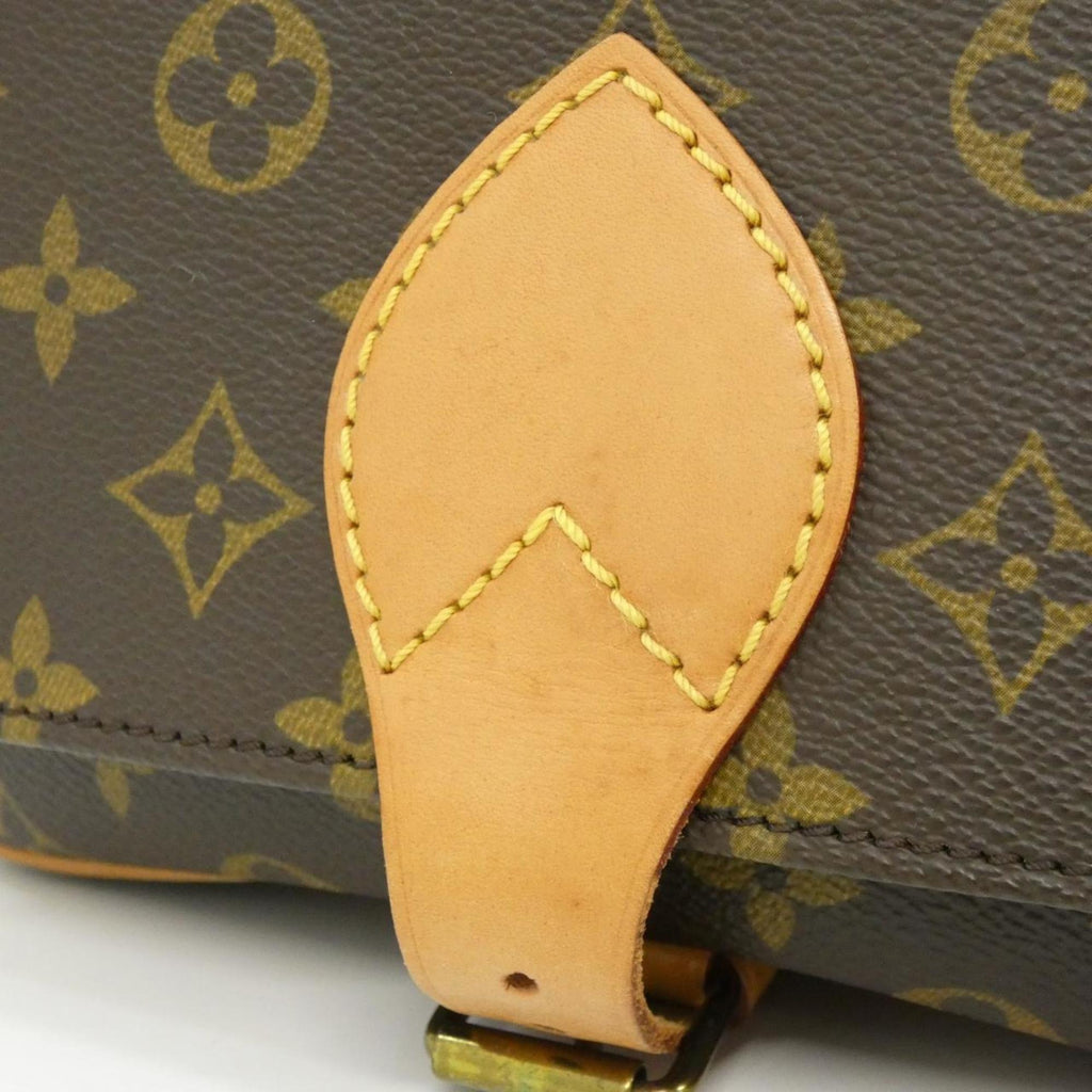 Louis Vuitton Marron Coated Canvas Shoulder Bag