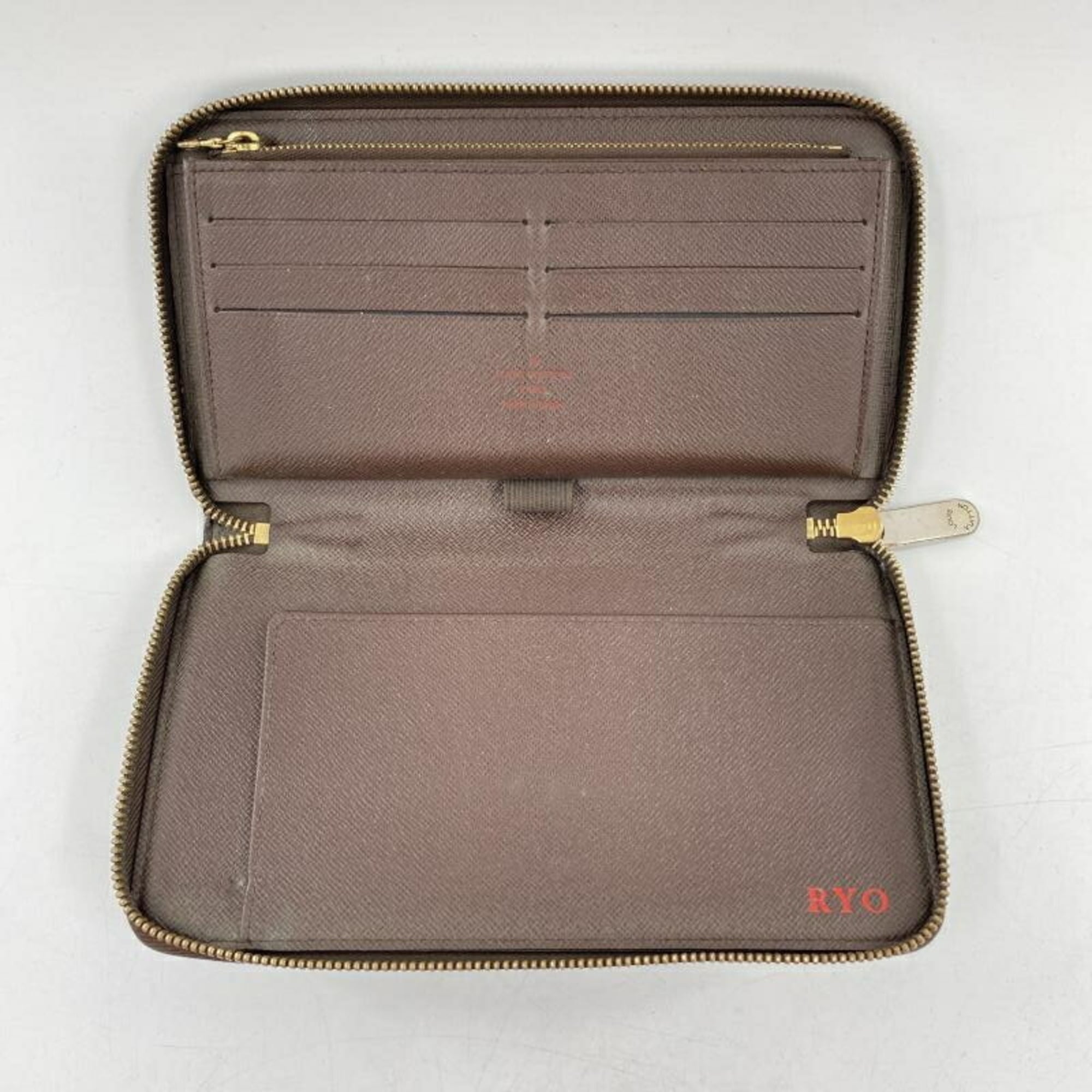 Louis Vuitton Damier Brown Long Wallet