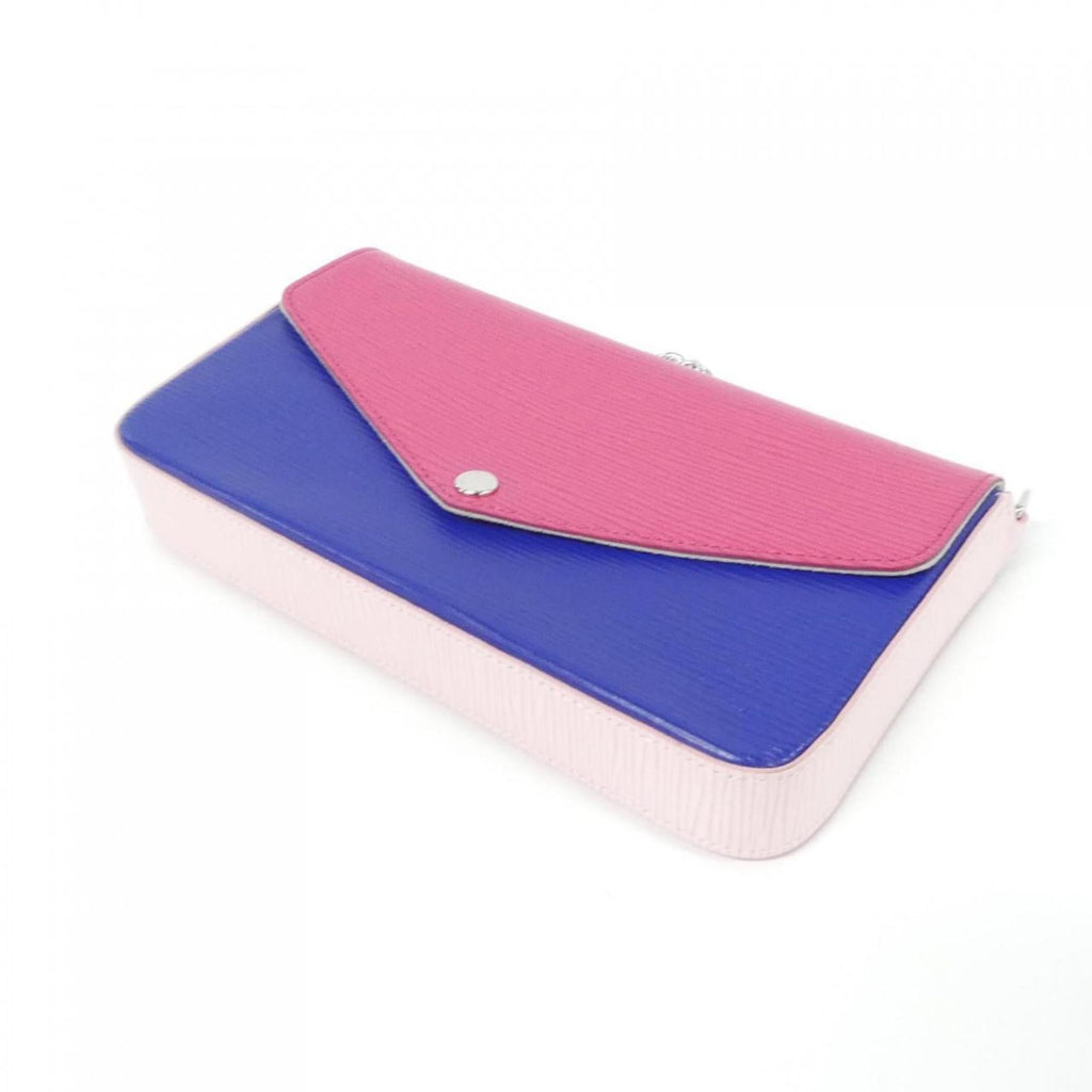 Louis Vuitton Epi Hot Pink Leather Pochette Shoulder Bag