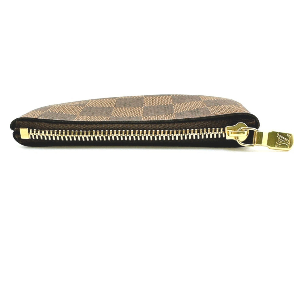 Louis Vuitton Damier Brown Damier Canvas Damier Canvas Coin Purse/Coin Case