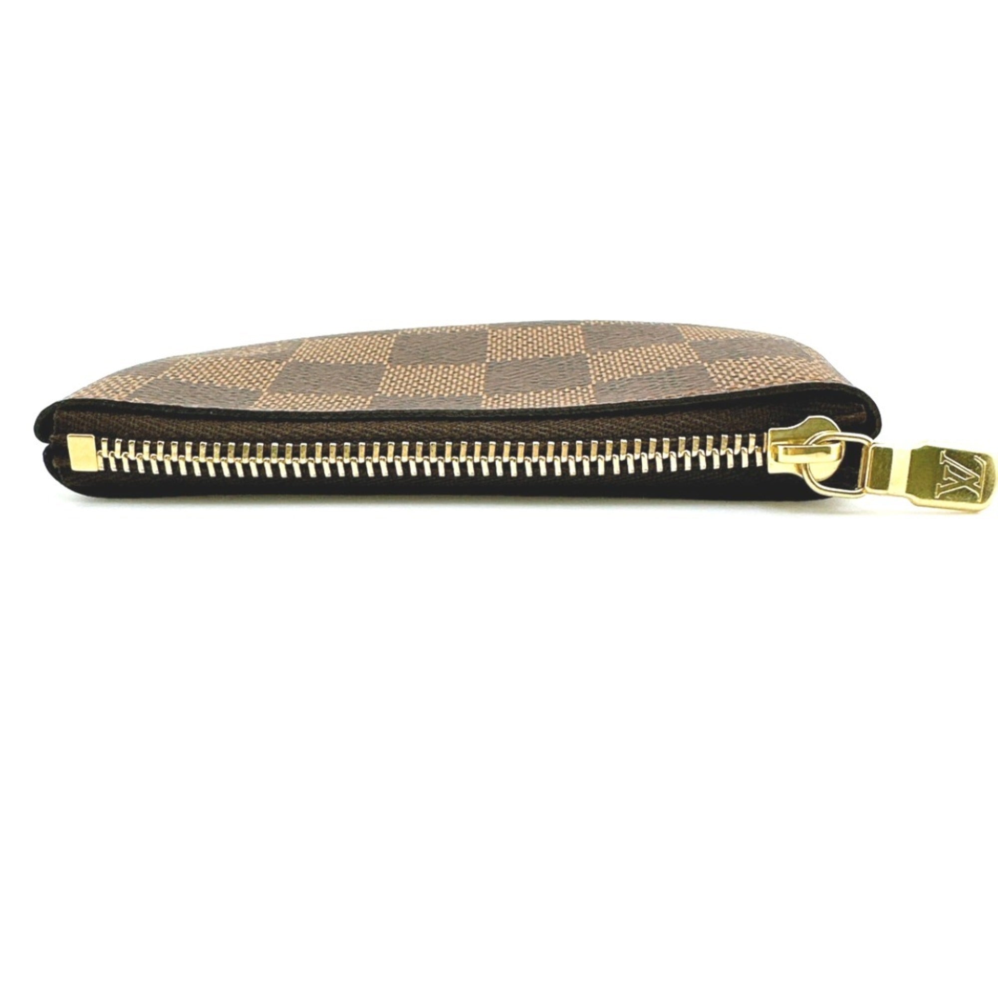 Louis Vuitton Damier Brown Damier Canvas Damier Canvas Coin Purse/Coin Case
