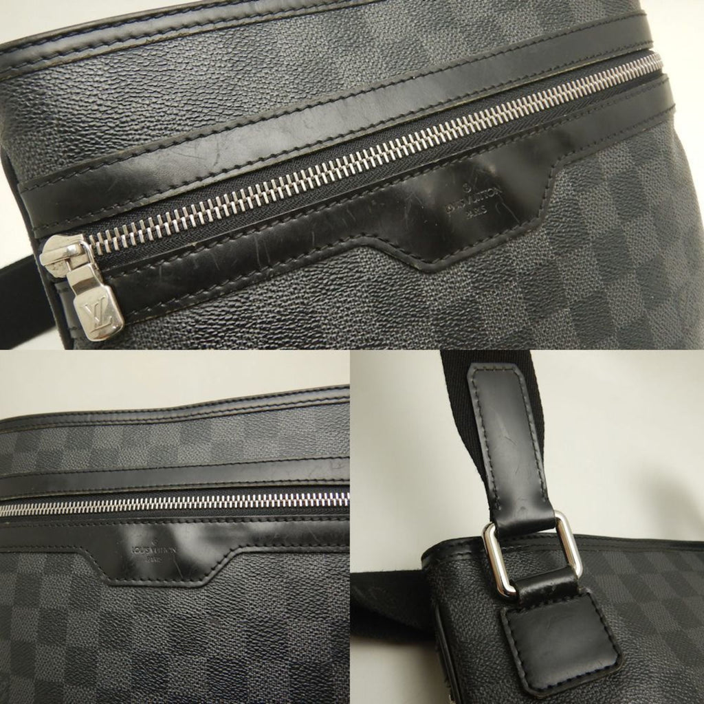 Louis Vuitton Noir Pvc Shoulder Bag