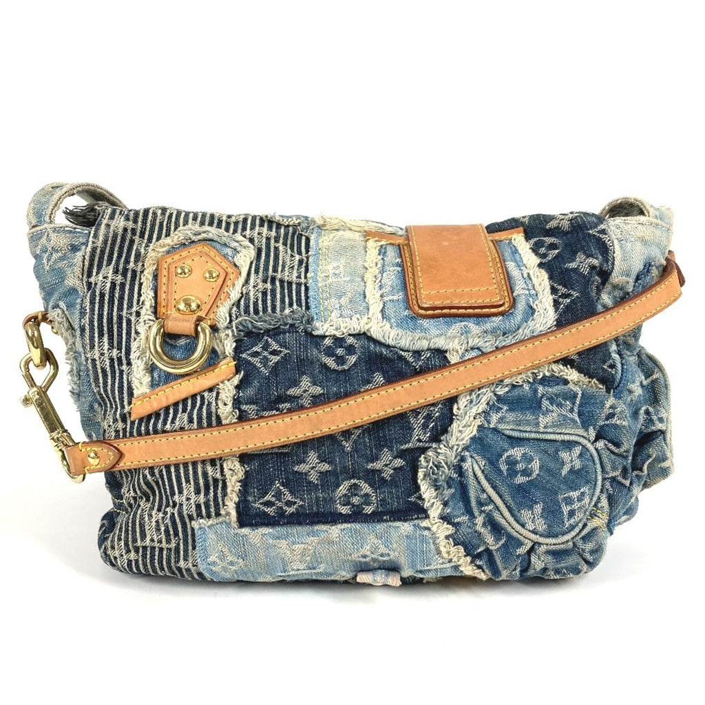 Louis Vuitton Monogram Denim Blue Monogram Denim Messenger Bag Shoulder Bag