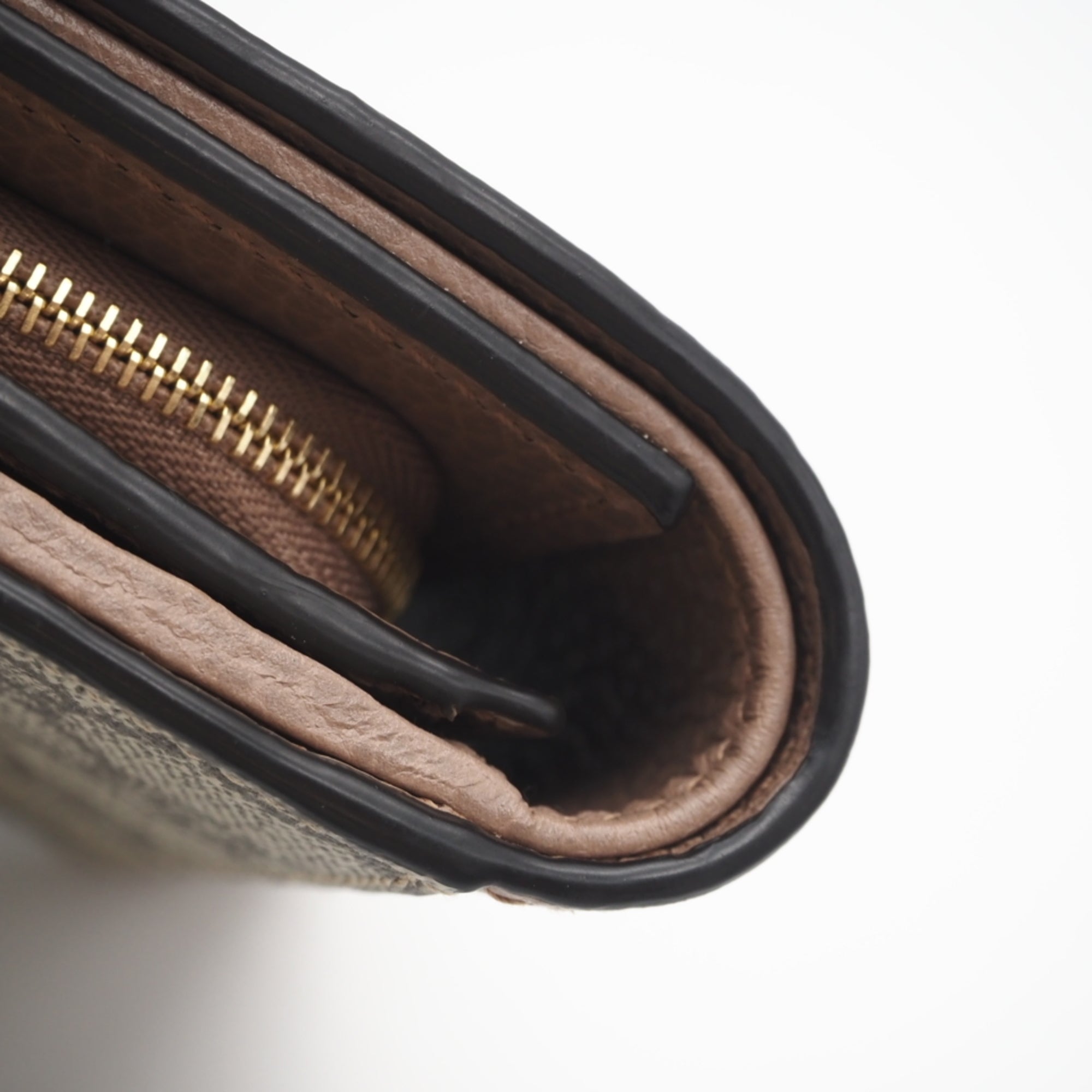 Gucci Gg Supreme Beige Brown Gg Supreme Wallet (Bi-Fold) (Pre-Owned)
