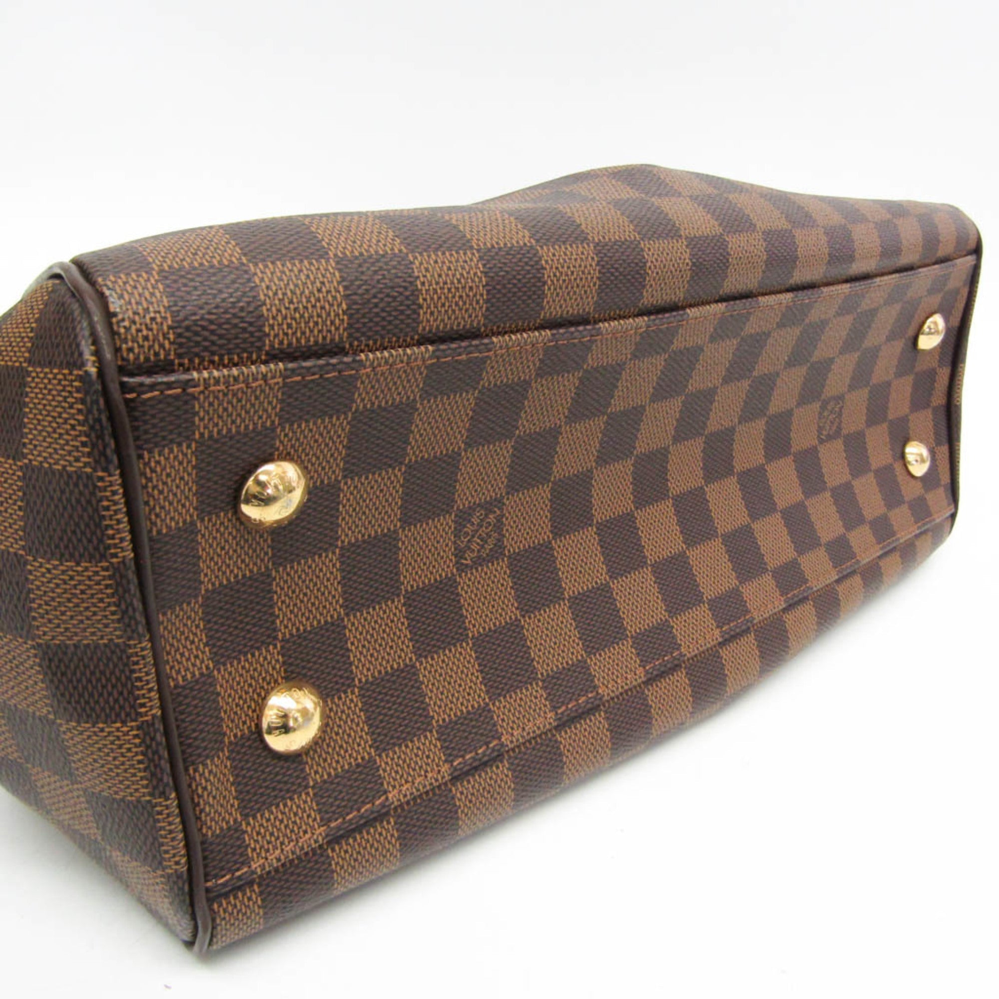 Louis Vuitton Damier Ebene Damier Canvas Handbag Shoulder Bag