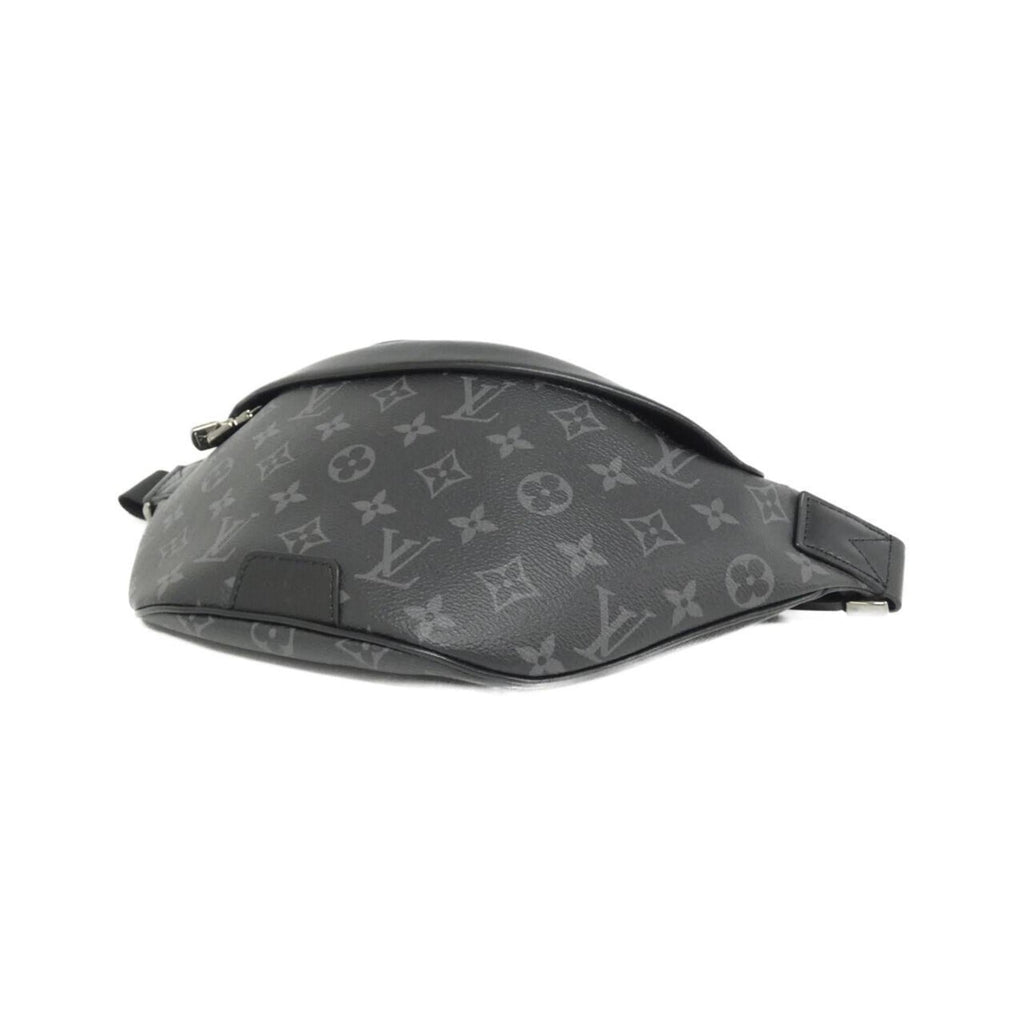Louis Vuitton Black Coated Canvas Shoulder Bag