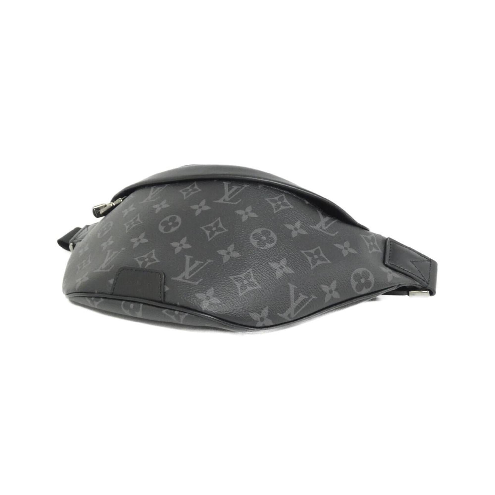 Louis Vuitton Black Coated Canvas Shoulder Bag