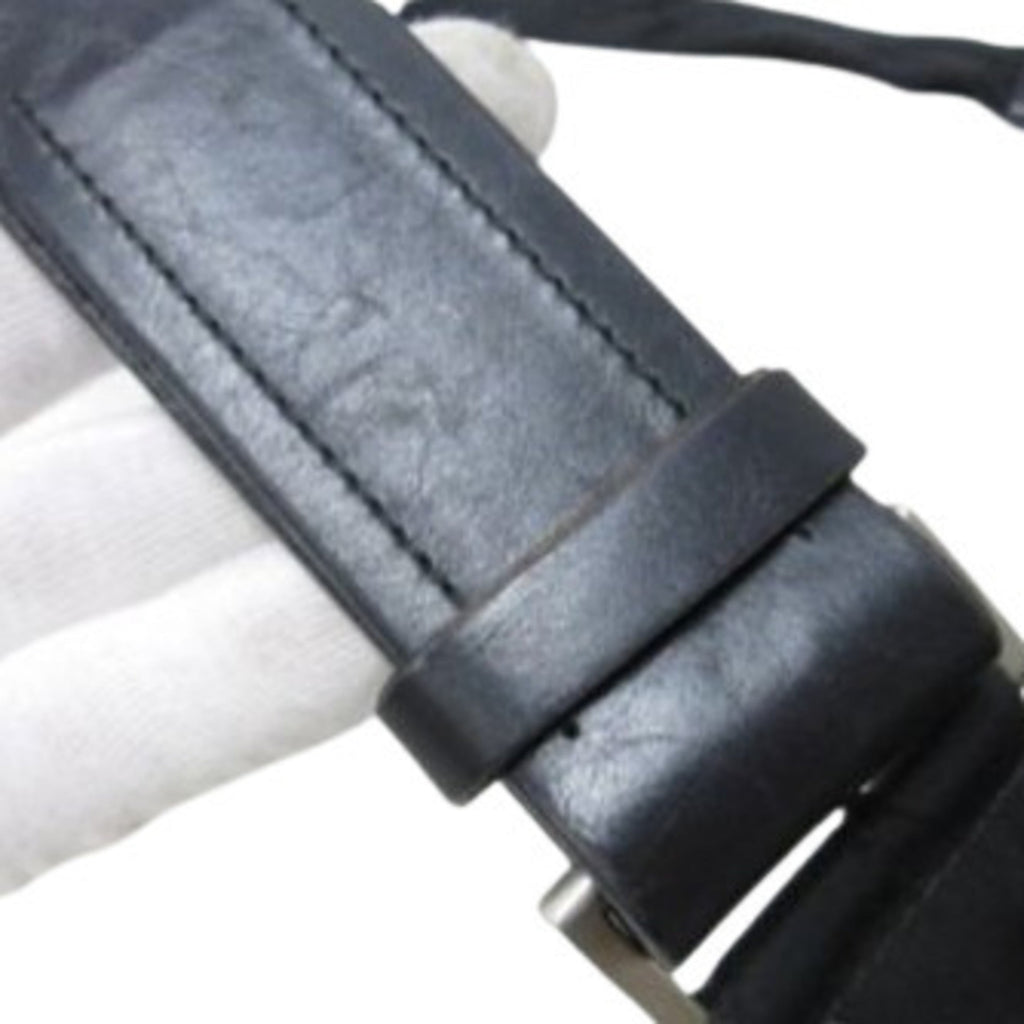 Prada Black Nylon Leather Shoulder Bag