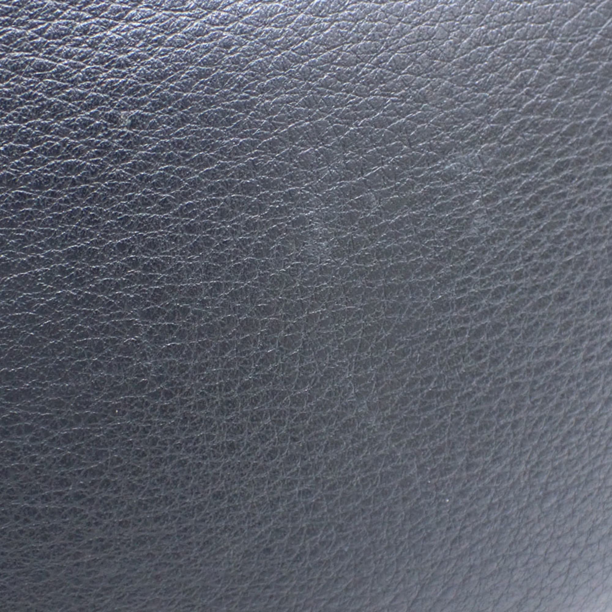 Balenciaga Black Leather Pouch
