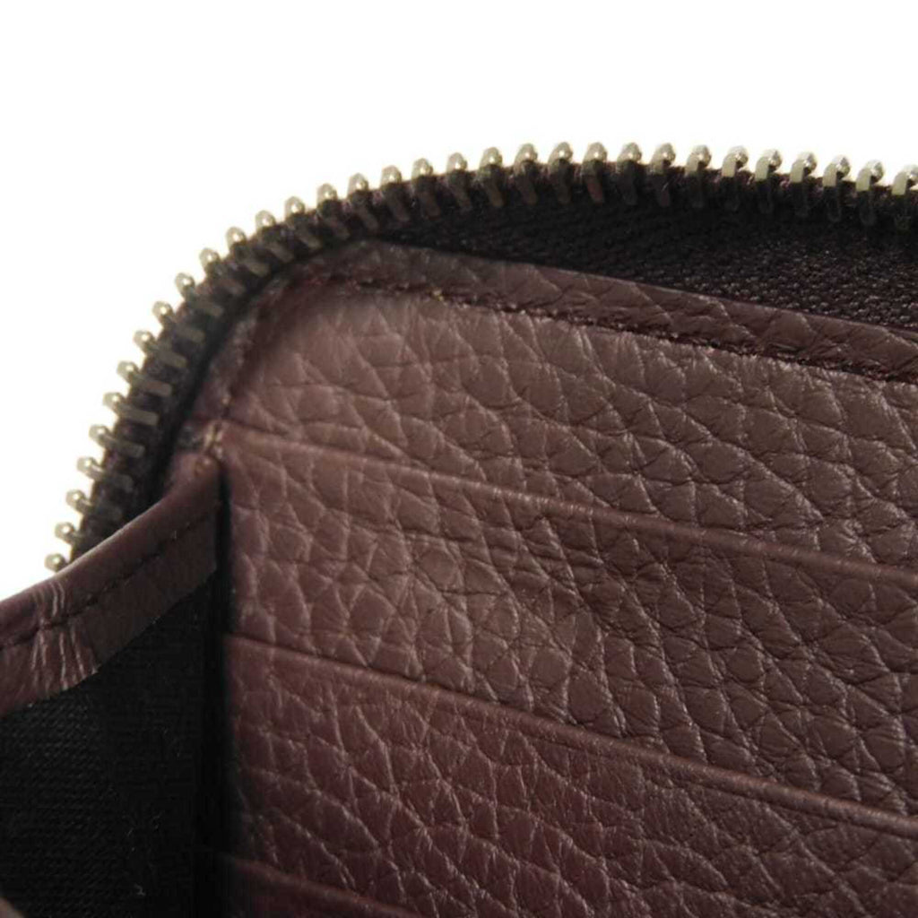 Balenciaga Bordeaux Leather Long Wallet (Bi-Fold)