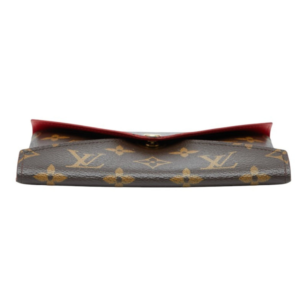 Louis Vuitton Monogram Brown Red Color Pvc Leather Pochette
