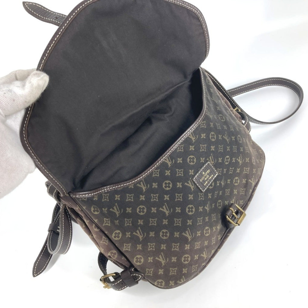 Louis Vuitton Brown Fusain Monogram Mini Lin Shoulder Bag