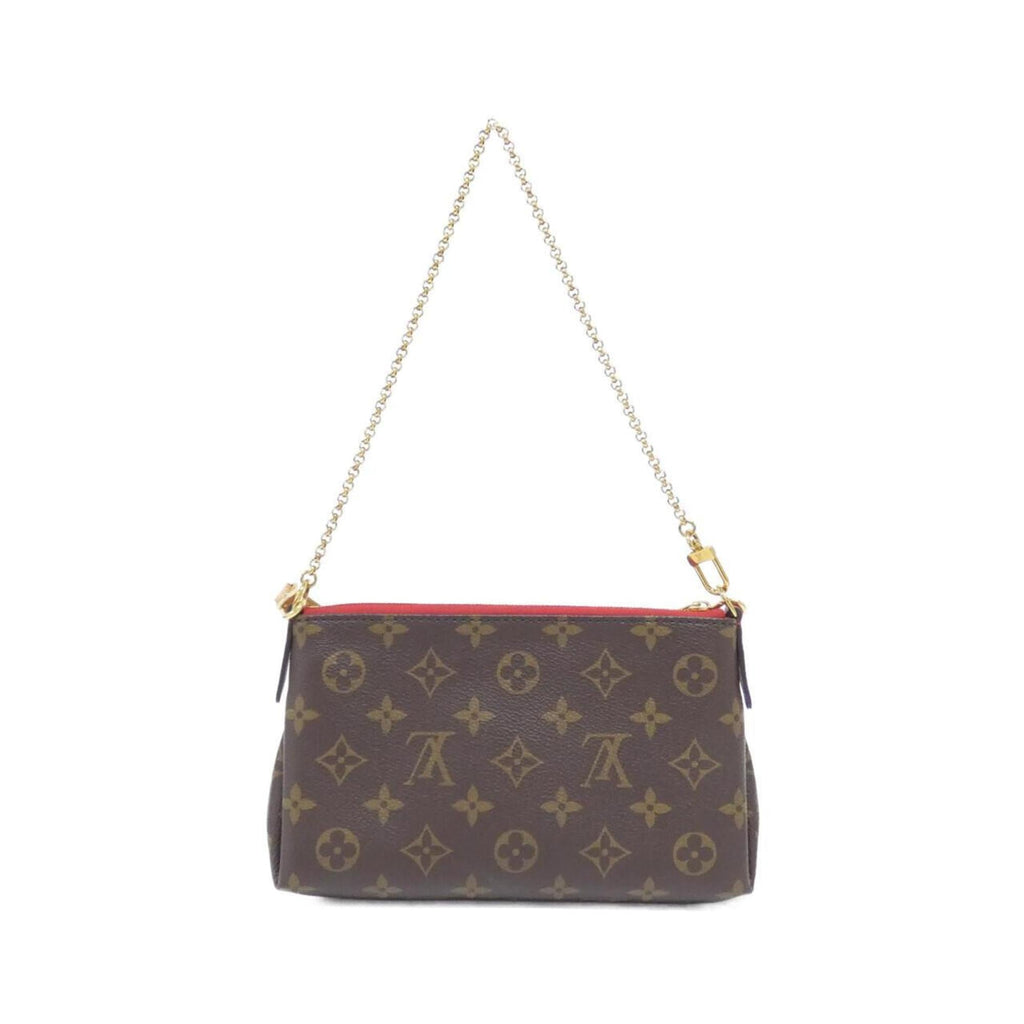 Louis Vuitton Monogram Cerise Marron Coated Canvas Shoulder Bag