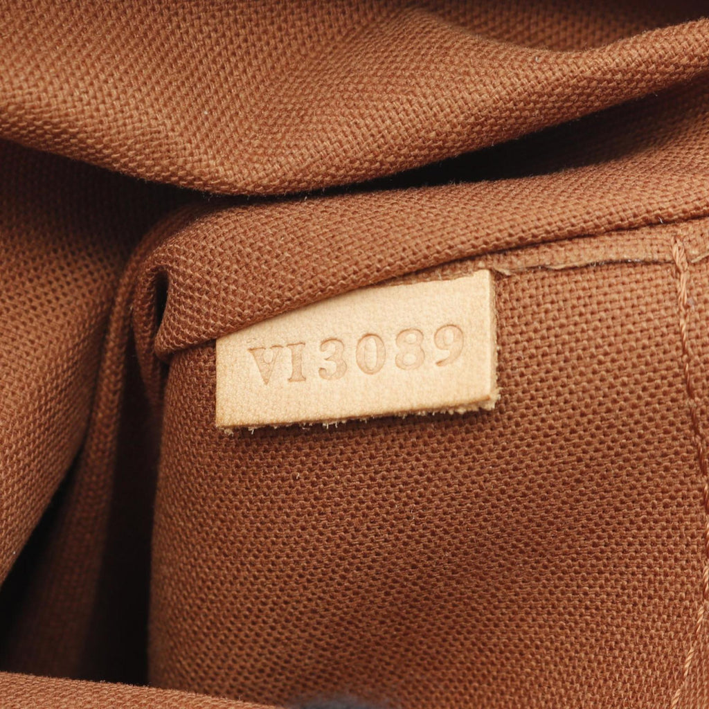 Louis Vuitton Brown Monogram Coated Canvas Handbag