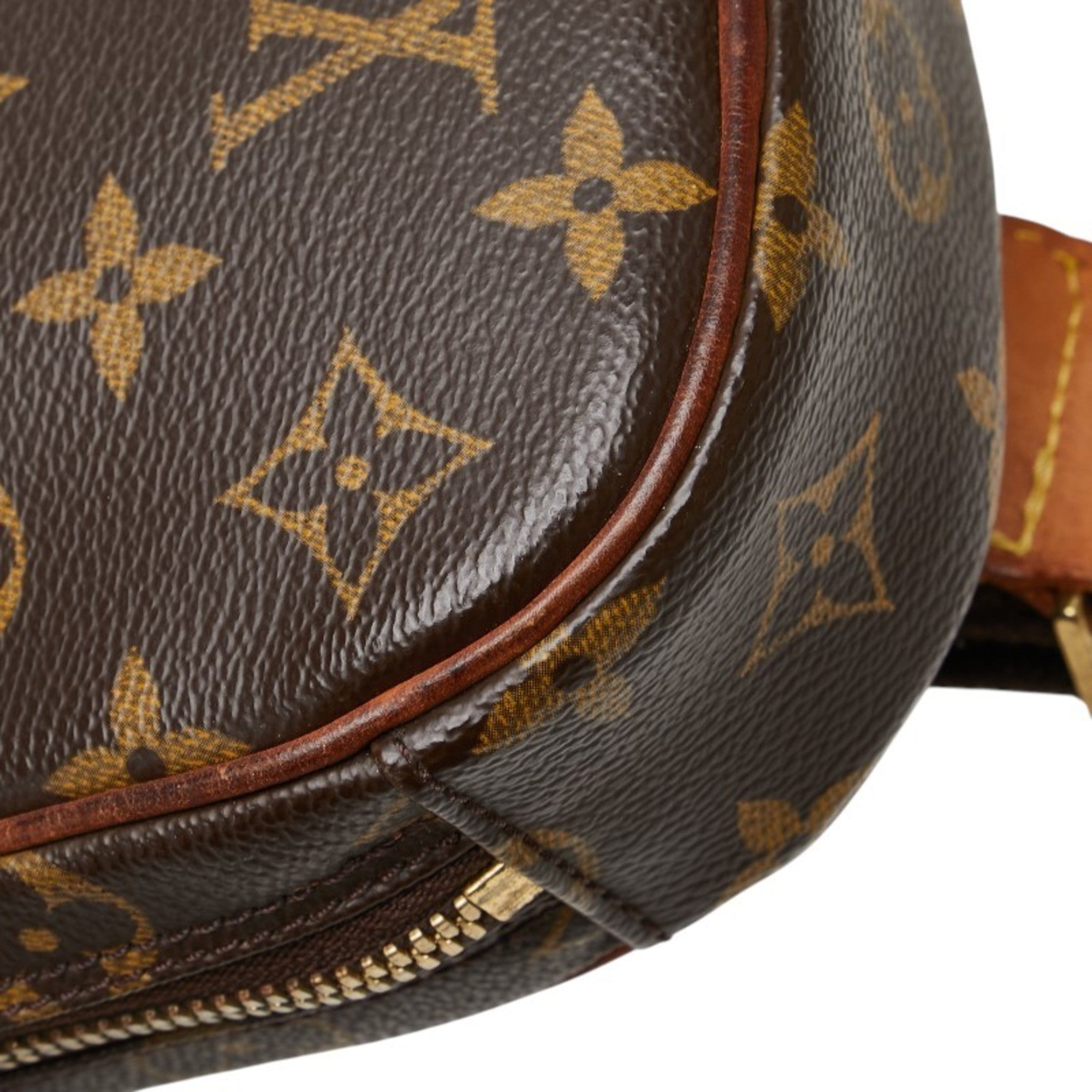 Louis Vuitton Monogram Brown Pvc Leather Sling Bag