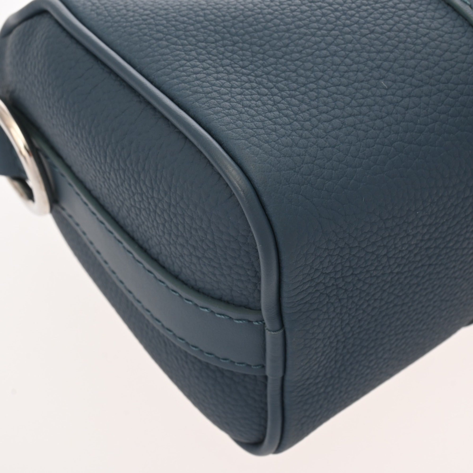 Louis Vuitton Blue Leather Handbag