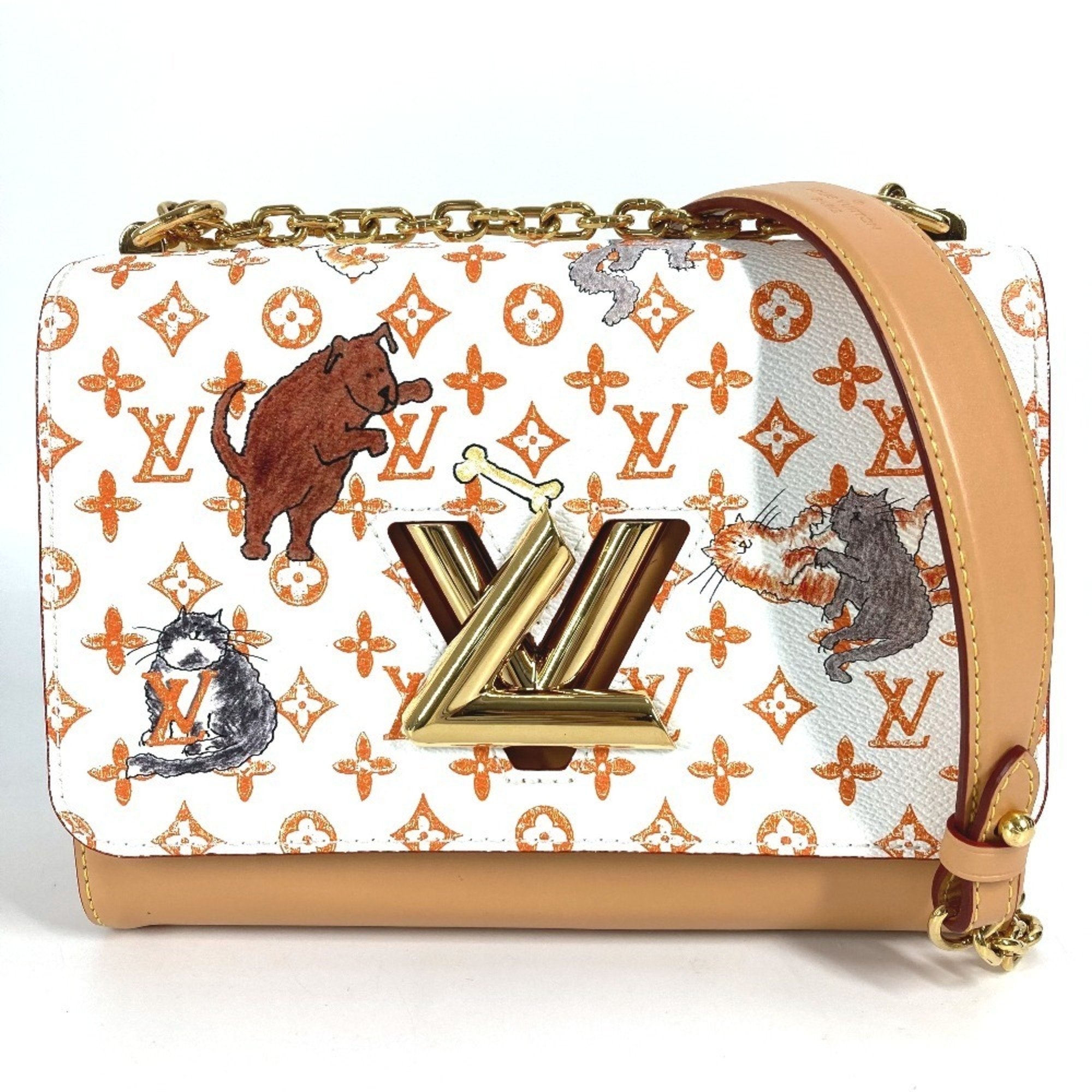 Louis Vuitton Blanc White Monogram Shoulder Bag