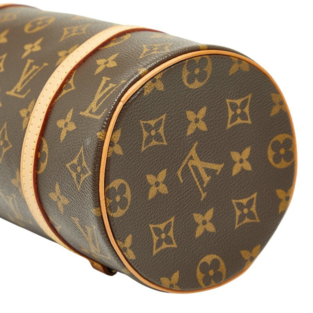 Louis Vuitton Monogram Brown Pvc Leather Handbag