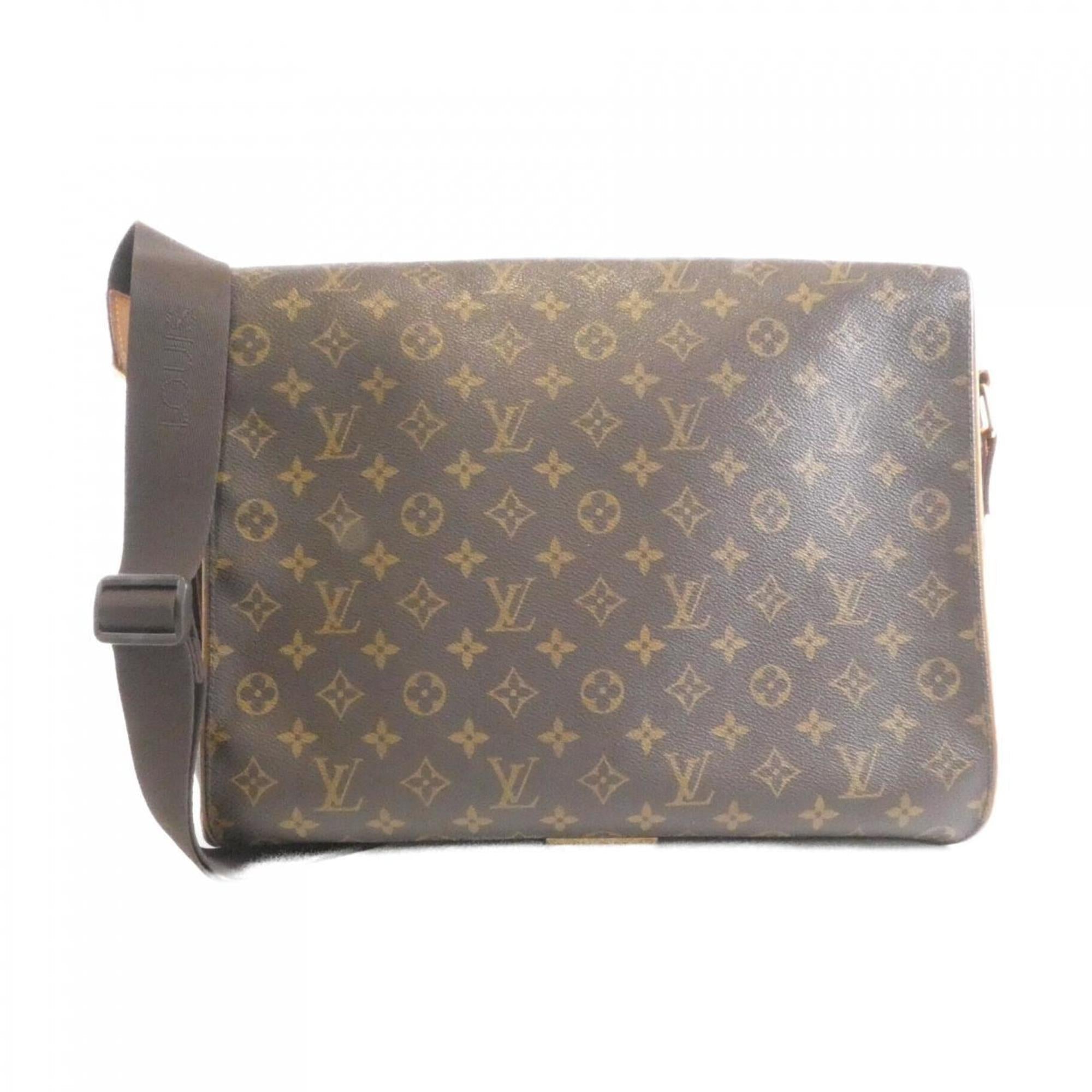 Louis Vuitton Marron Coated Canvas Shoulder Bag