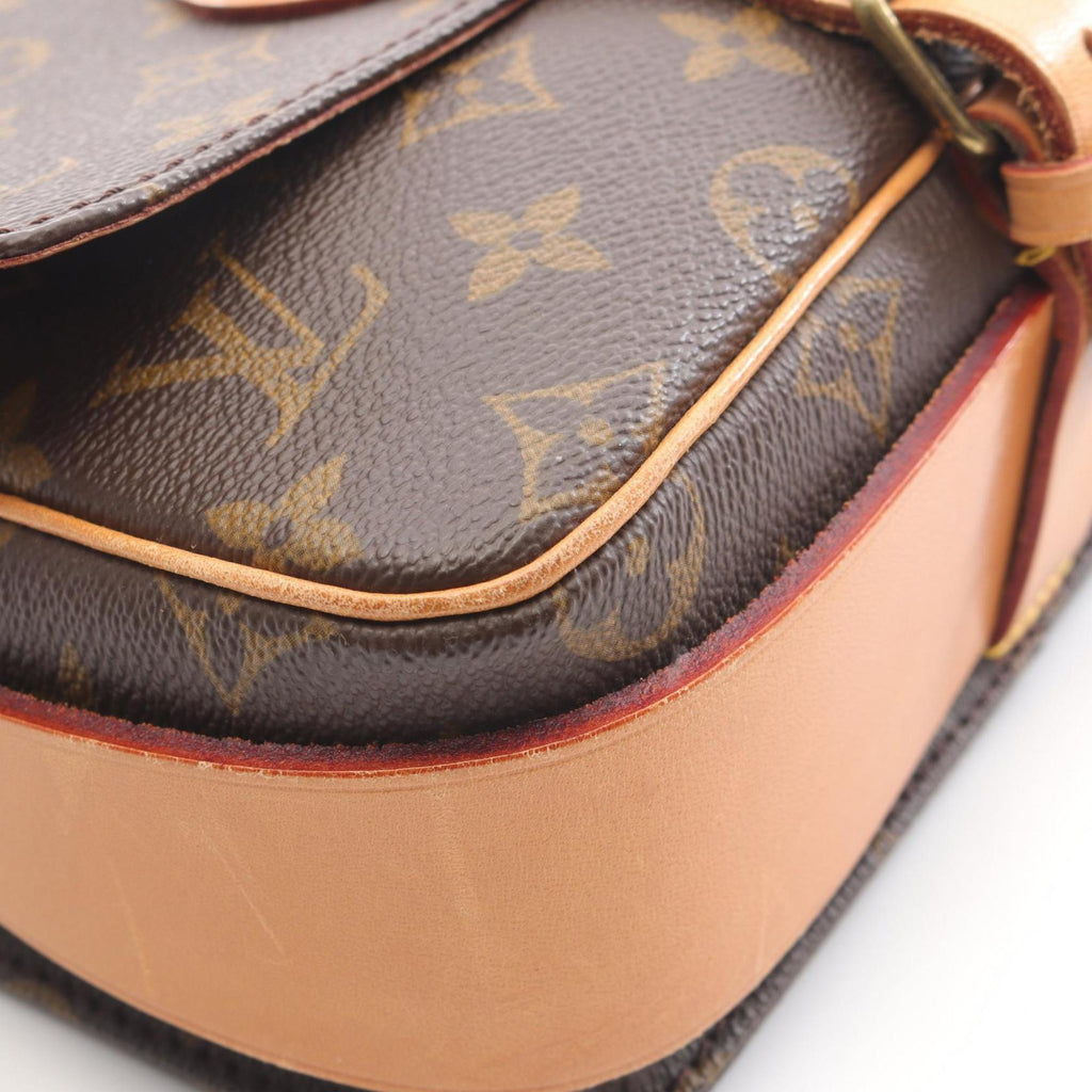Louis Vuitton Brown Coated Canvas Pvc Leather Monogram Shoulder Bag