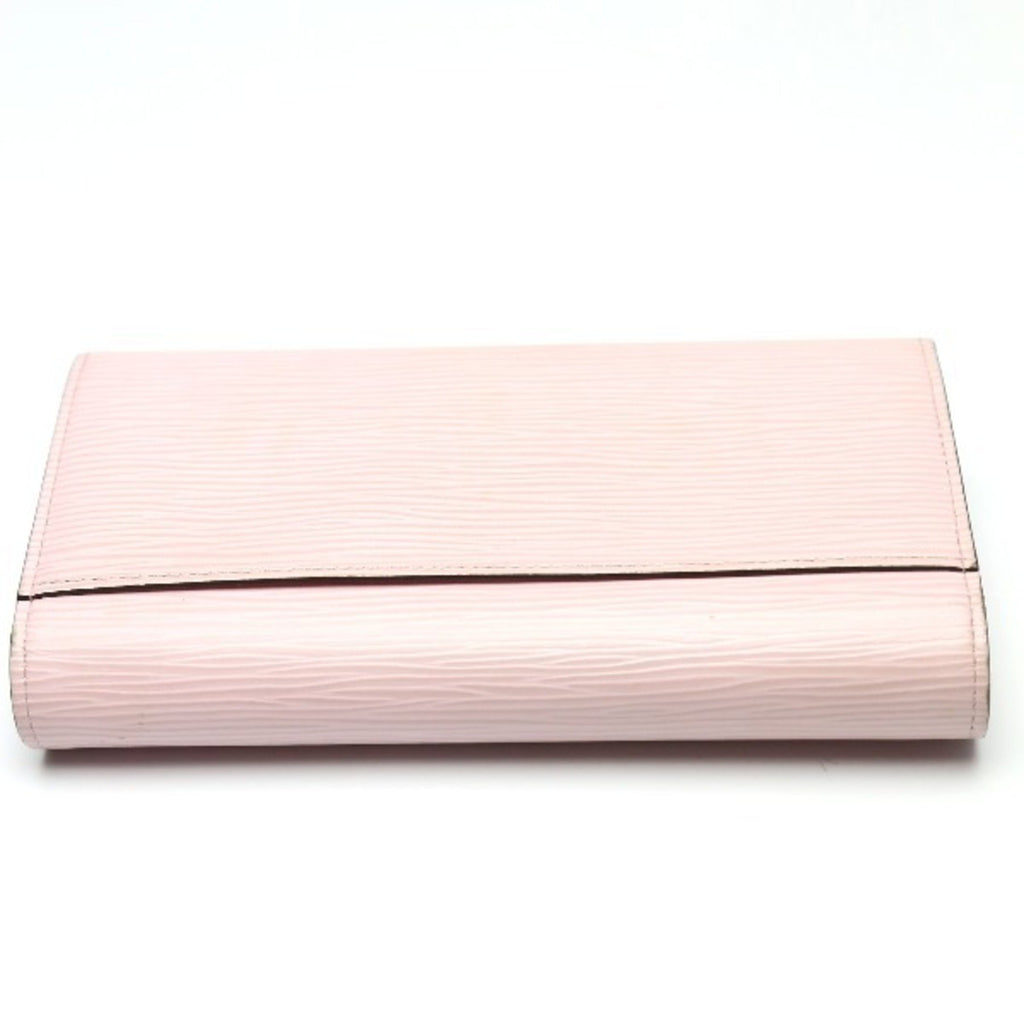 Louis Vuitton Rose Ballerine Epi Leather Long Wallet (Tri-Fold)