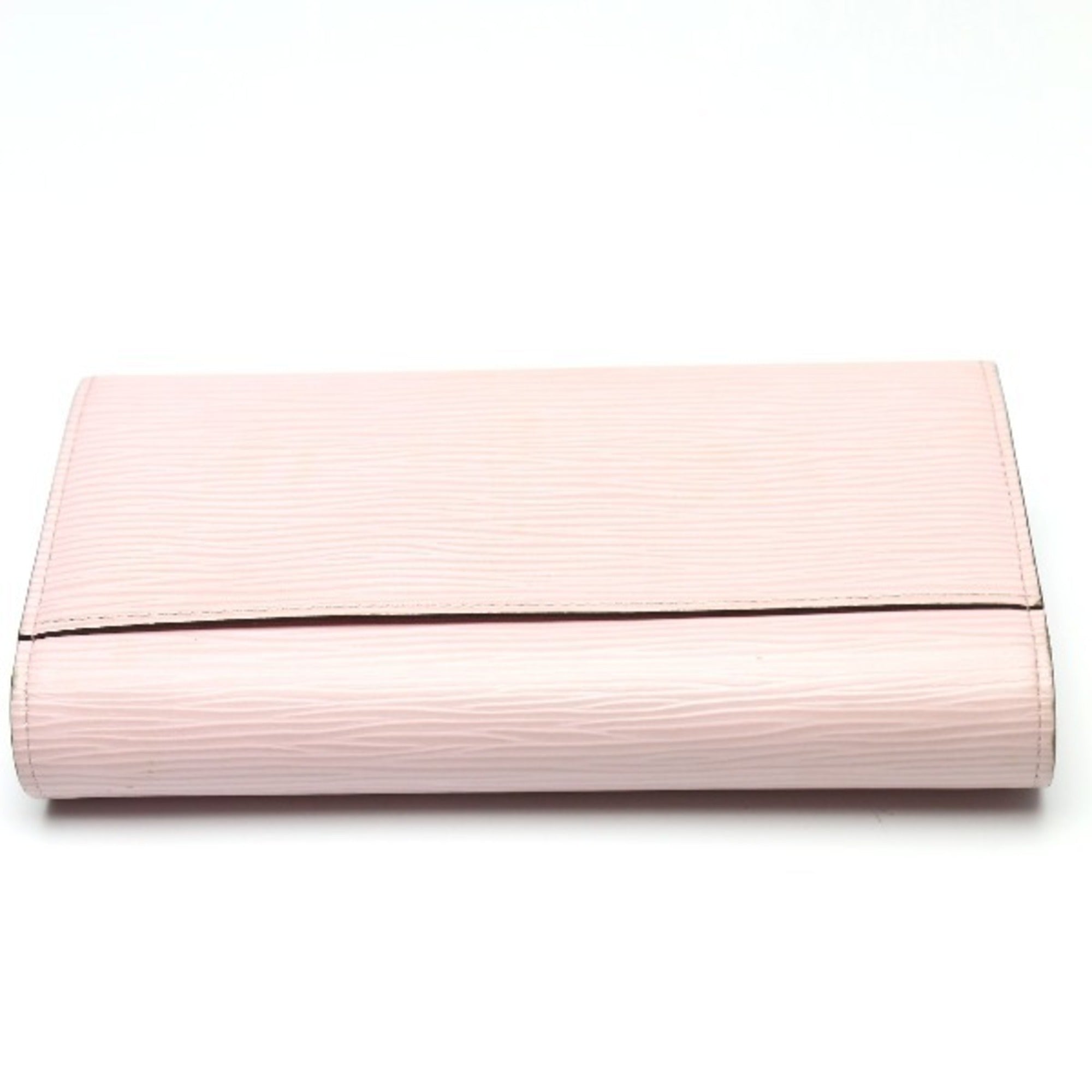 Louis Vuitton Rose Ballerine Epi Leather Long Wallet (Tri-Fold)