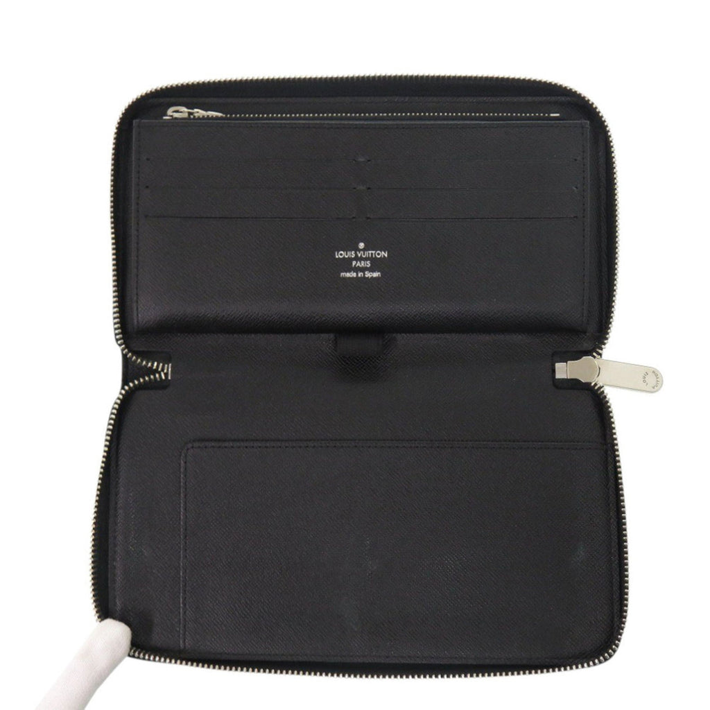Louis Vuitton Black Gray Damier Graphite Canvas Long Wallet