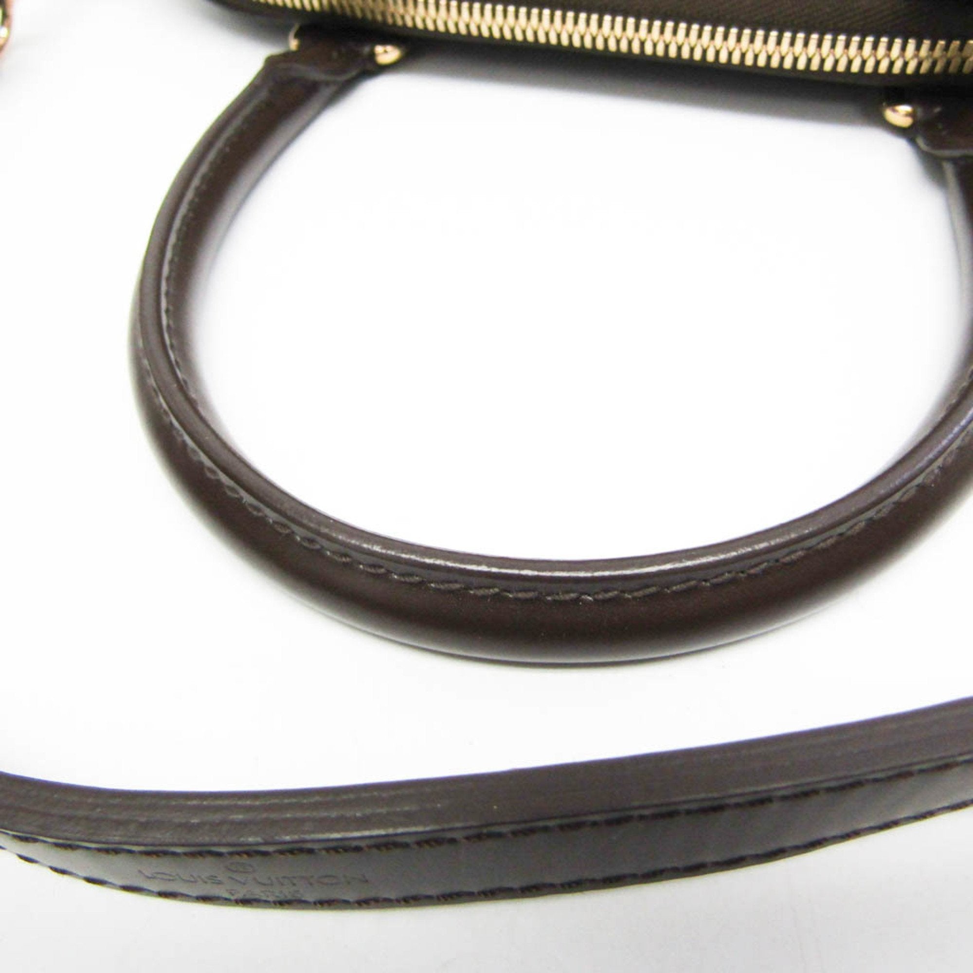 Louis Vuitton Damier Ebene Damier Canvas Handbag Shoulder Bag