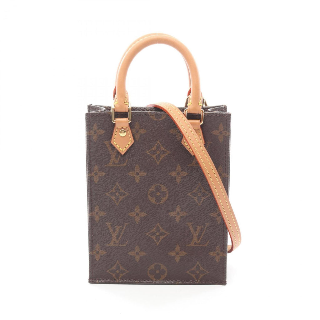 Louis Vuitton Brown Coated Canvas Monogram Pvc Leather Handbag