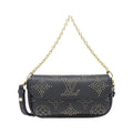 Louis Vuitton Black Leather Shoulder Bag