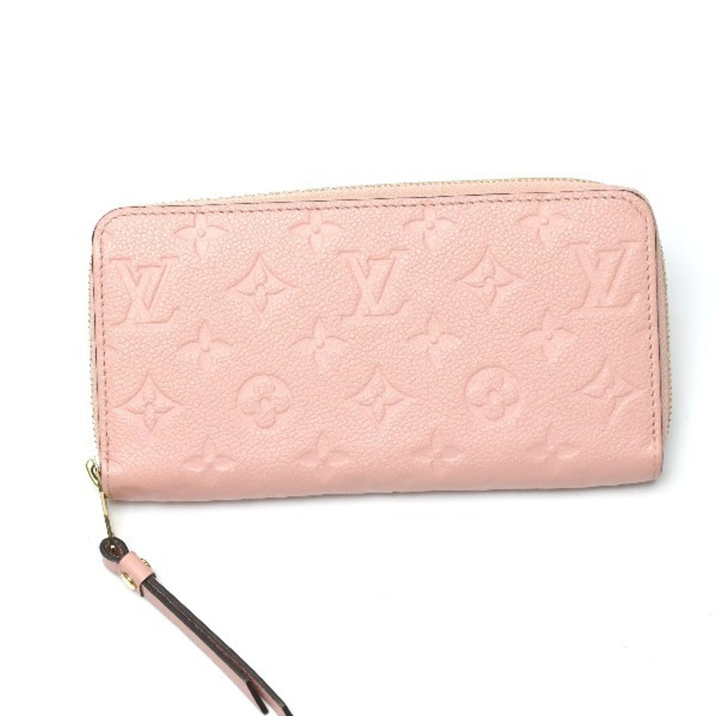 Louis Vuitton Monogram Empreinte Rose Poudre Monogram Empreinte Long Wallet