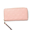 Louis Vuitton Monogram Empreinte Rose Poudre Monogram Empreinte Long Wallet