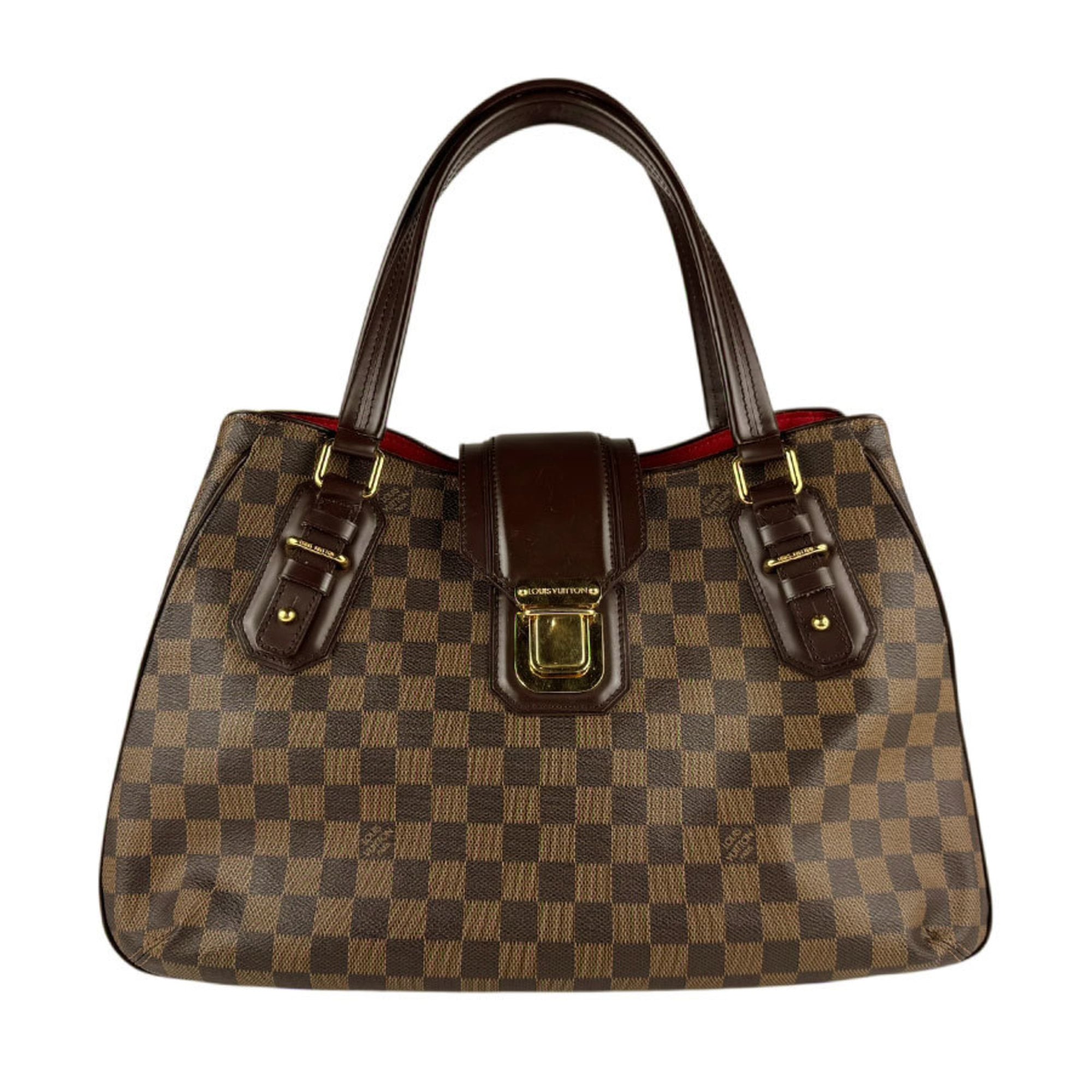 Louis Vuitton Ebene Damier Canvas Handbag