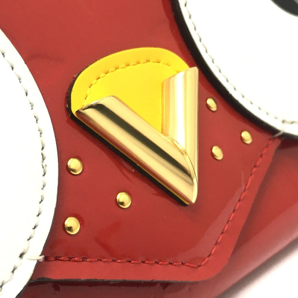 Louis Vuitton Cerise Red Color Monogram Vernis Long Wallet